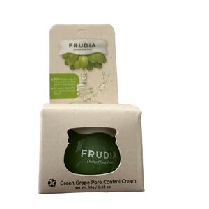New FRUDIA Green Grape Pore Control Cream Travel Size